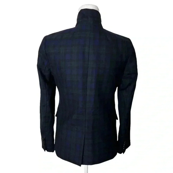 J. Crew Women's Blackwatch Tartan Plaid Wool Regent
Jacket Blazer size 4 - Picture 5 of 8